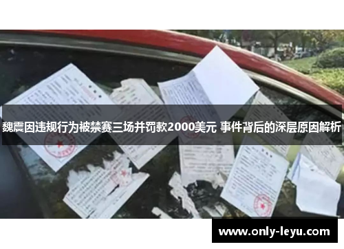 魏震因违规行为被禁赛三场并罚款2000美元 事件背后的深层原因解析
